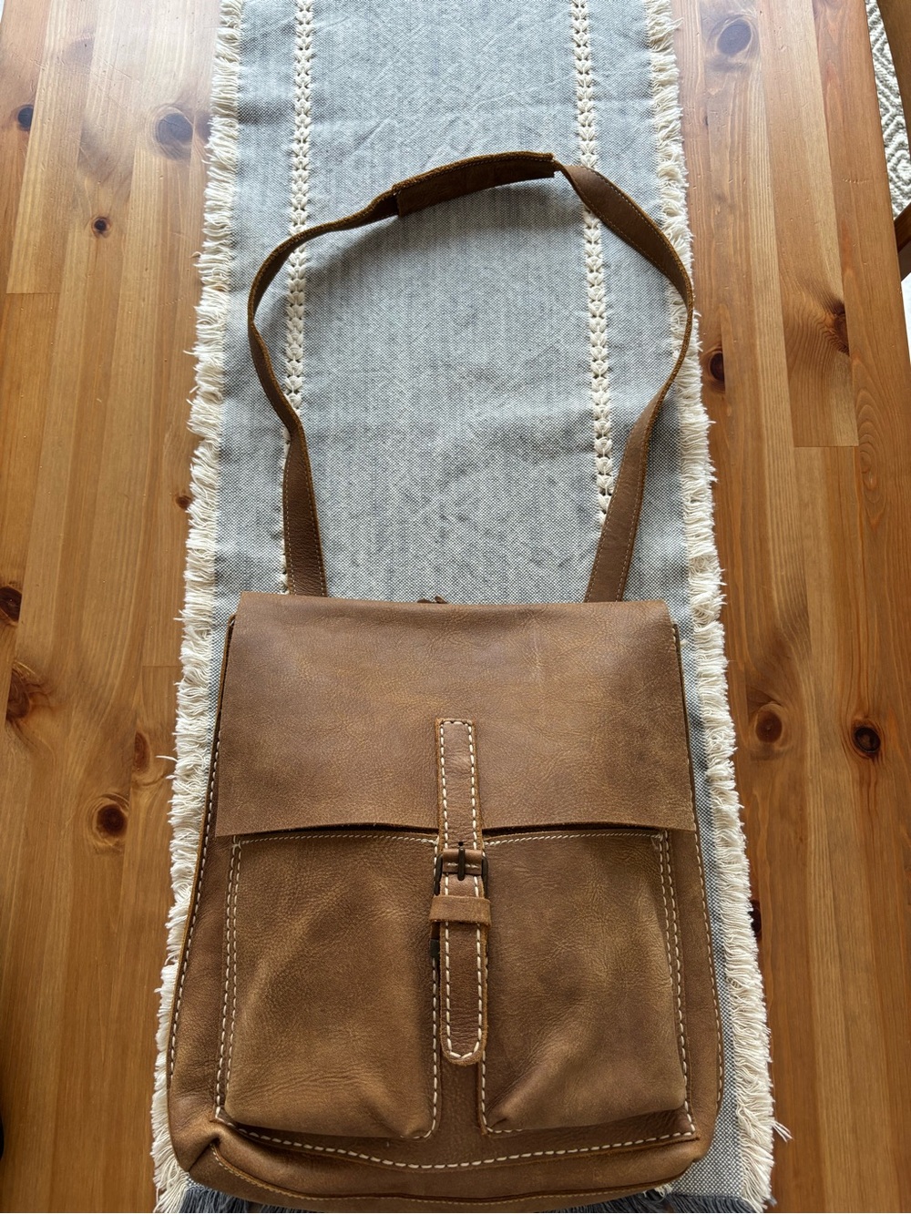 Roots Canadian Letterman Bag